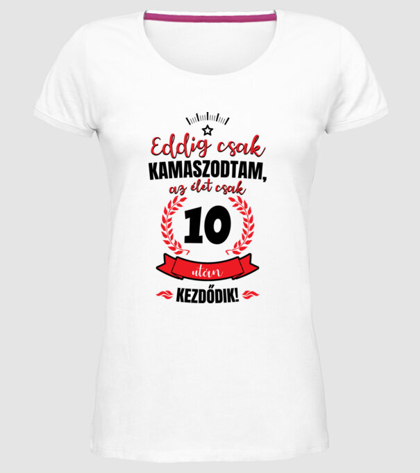  minta fehér pólón