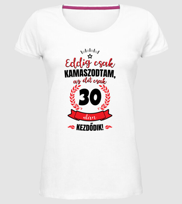  minta fehér pólón