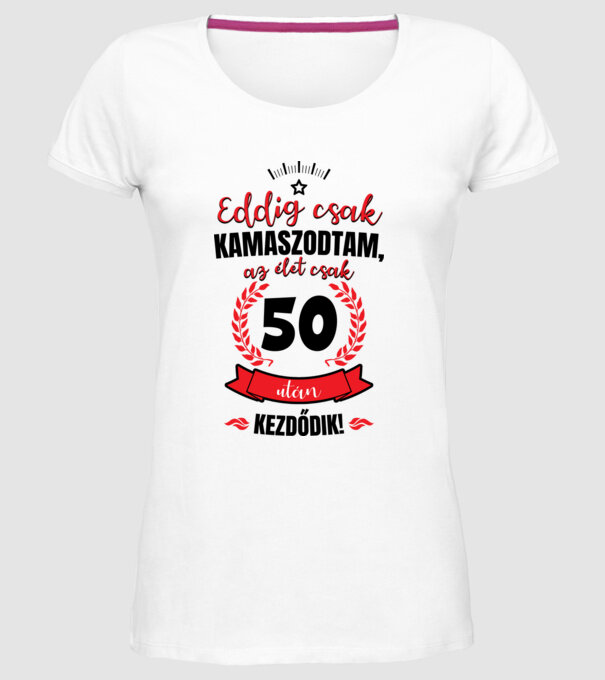  minta fehér pólón