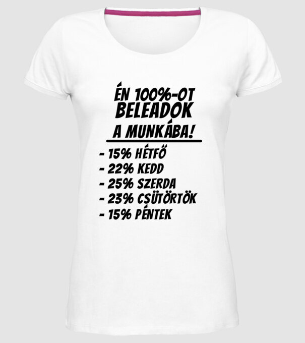  minta fehér pólón