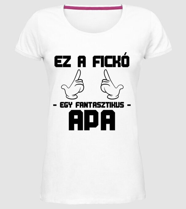  minta fehér pólón