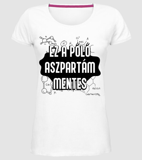  minta fehér pólón