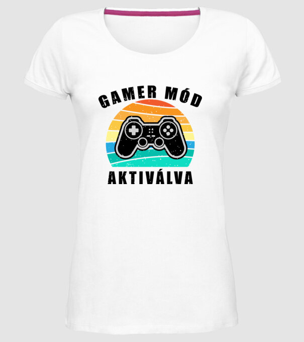  minta fehér pólón