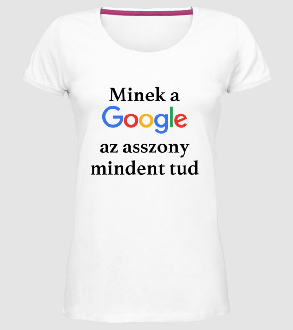  minta fehér pólón