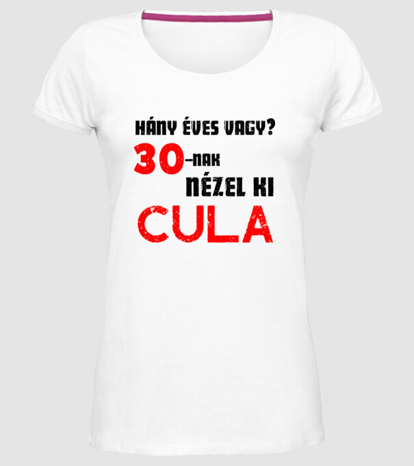  minta fehér pólón