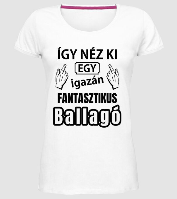  minta fehér pólón