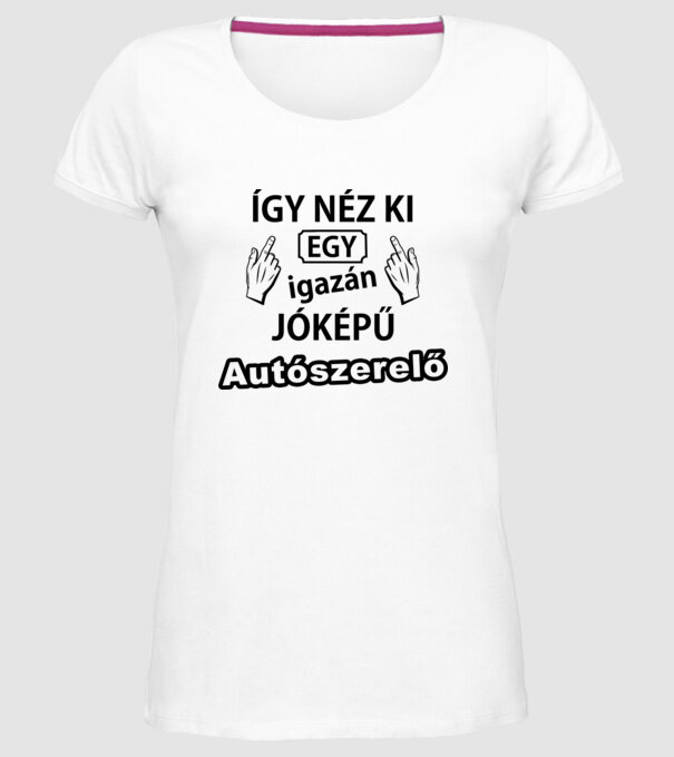  minta fehér pólón