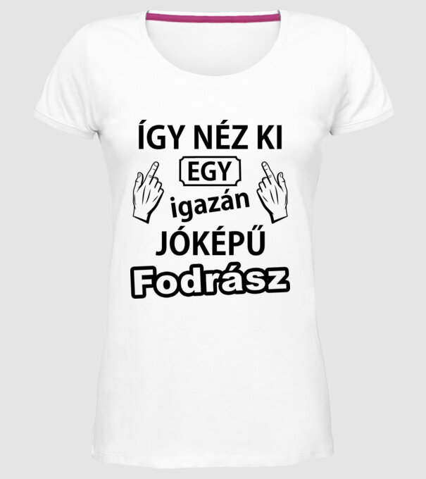  minta fehér pólón