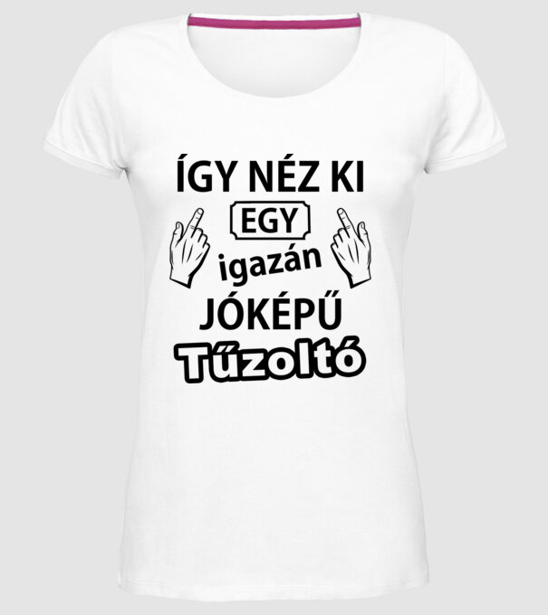  minta fehér pólón
