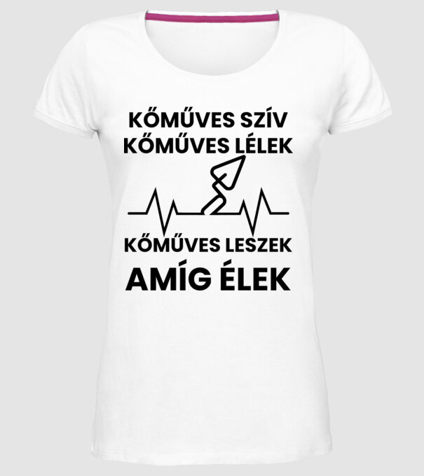  minta fehér pólón