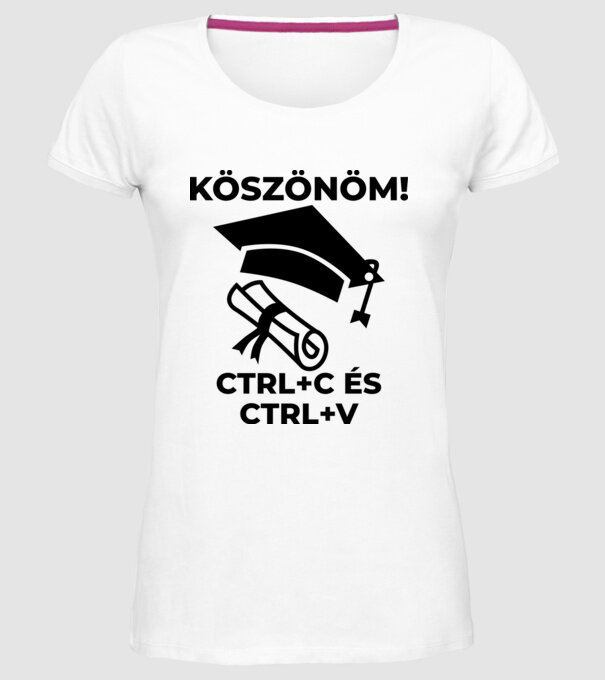  minta fehér pólón