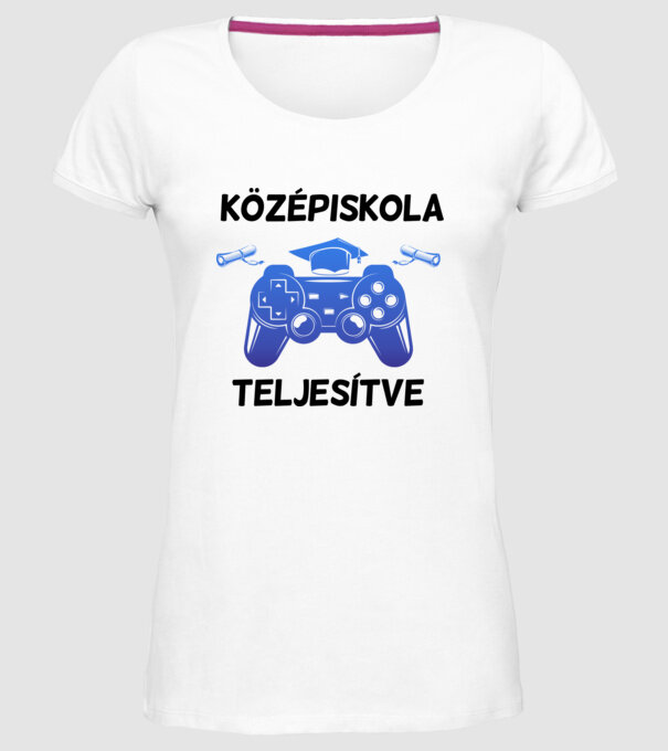  minta fehér pólón