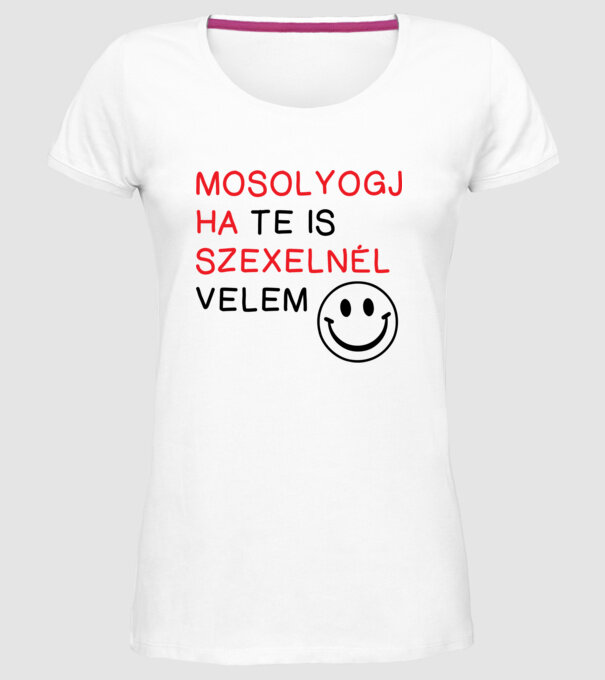  minta fehér pólón