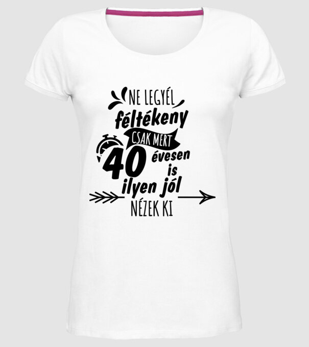  minta fehér pólón