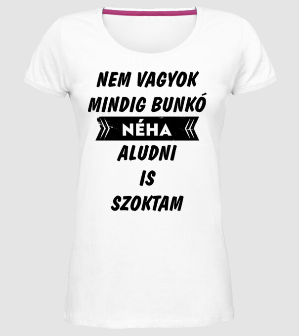  minta fehér pólón