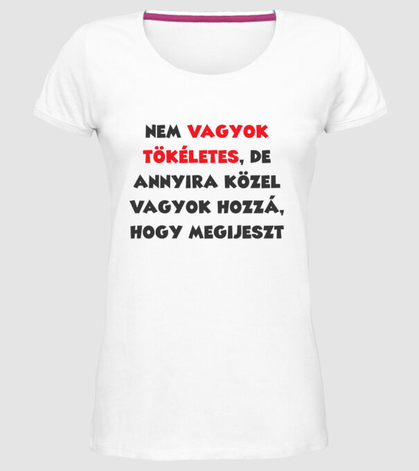  minta fehér pólón