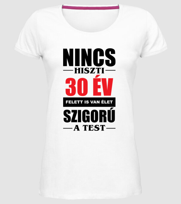  minta fehér pólón