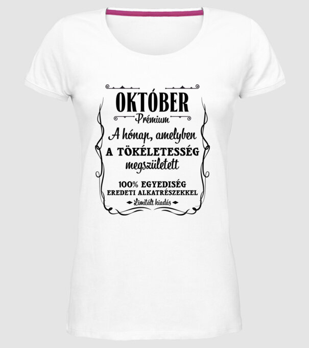  minta fehér pólón
