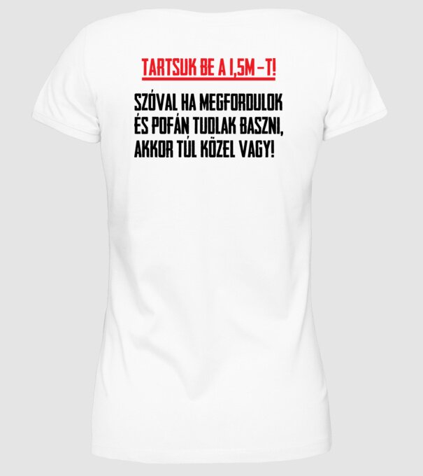  minta fehér pólón