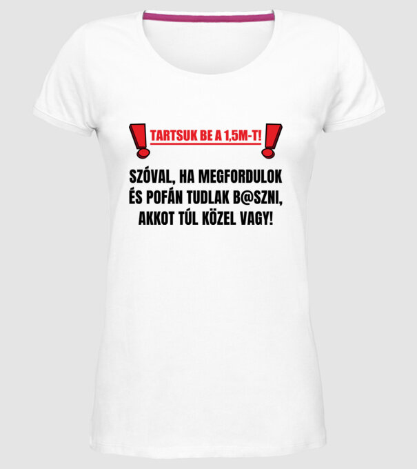  minta fehér pólón