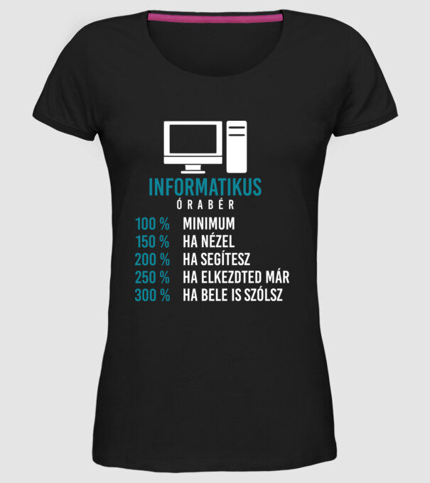  minta fekete pólón