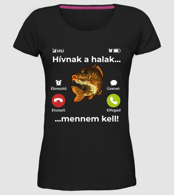  minta fekete pólón