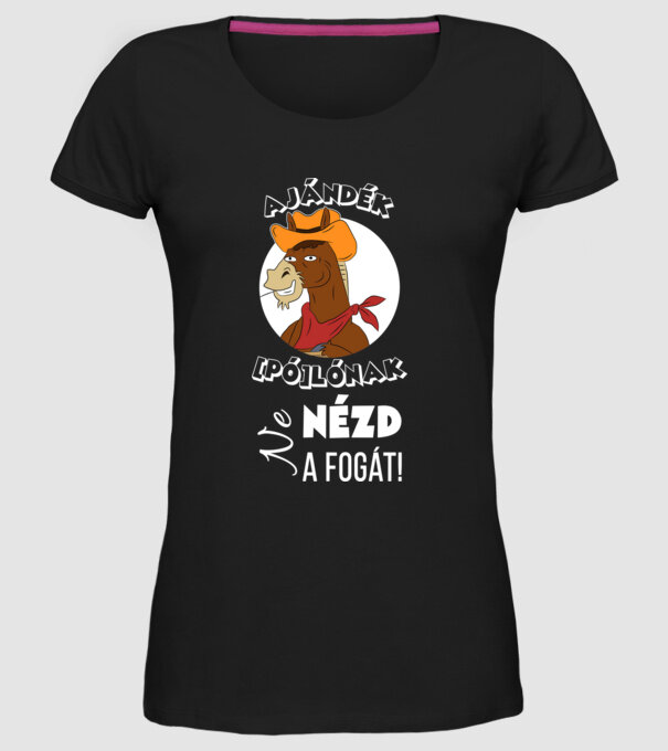  minta fekete pólón