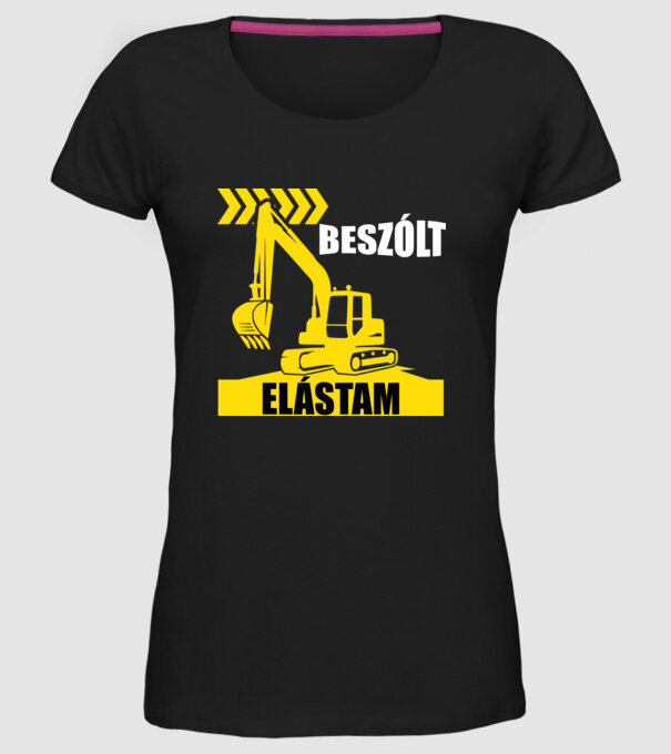  minta fekete pólón