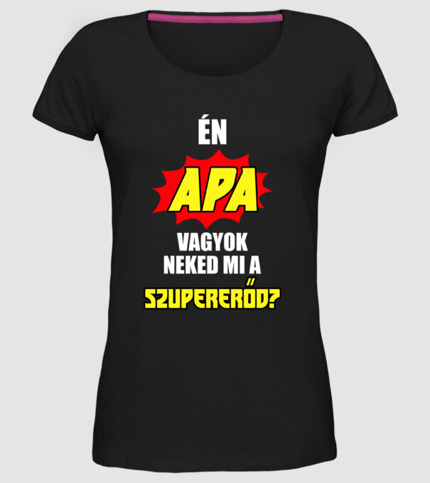  minta fekete pólón