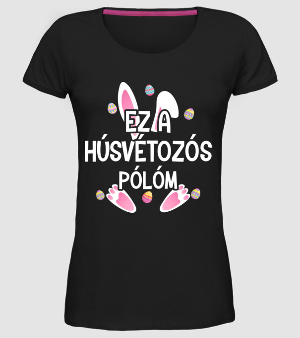  minta fekete pólón