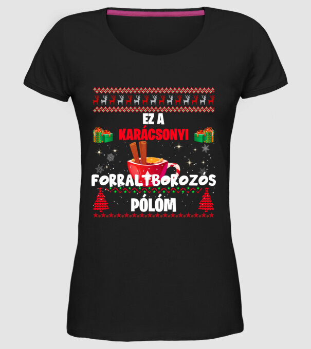  minta fekete pólón