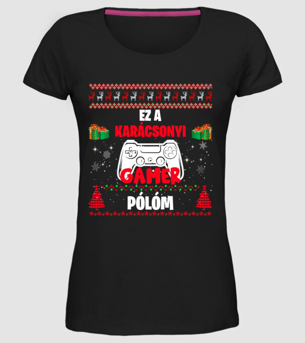  minta fekete pólón