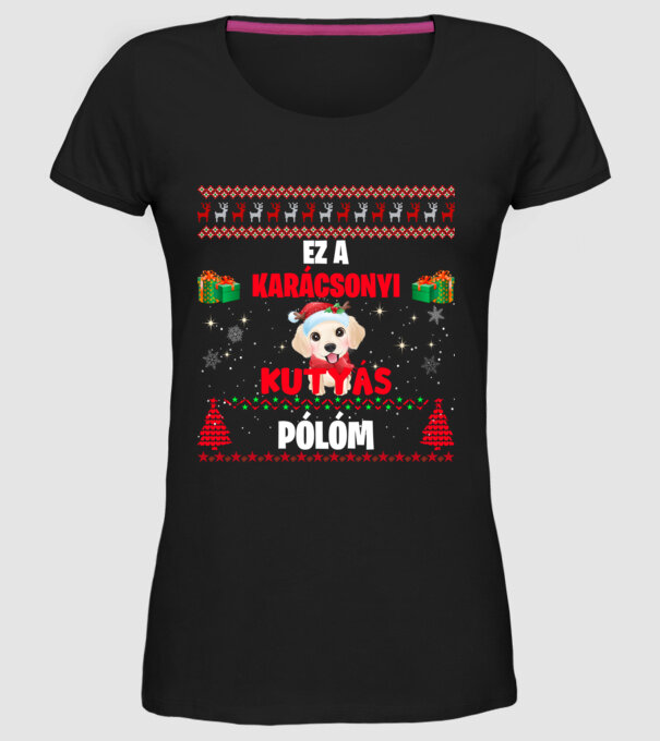  minta fekete pólón