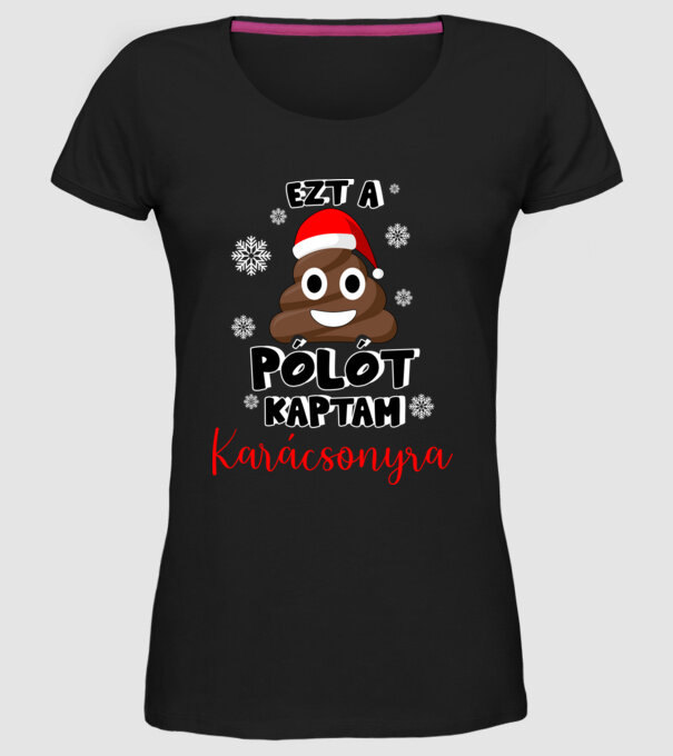  minta fekete pólón