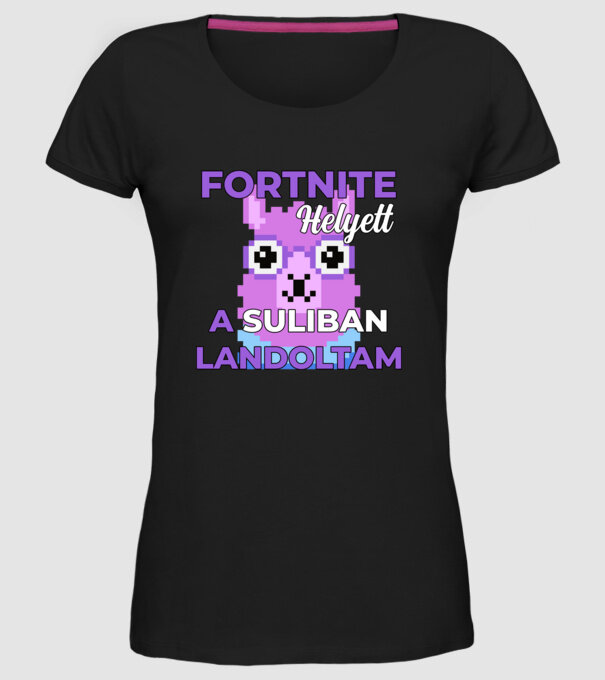  minta fekete pólón