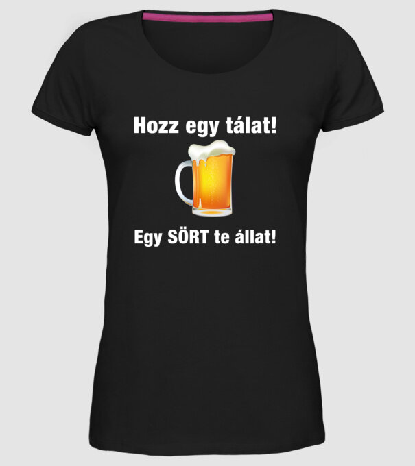  minta fekete pólón