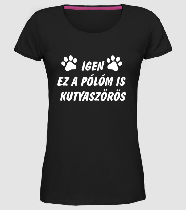  minta fekete pólón