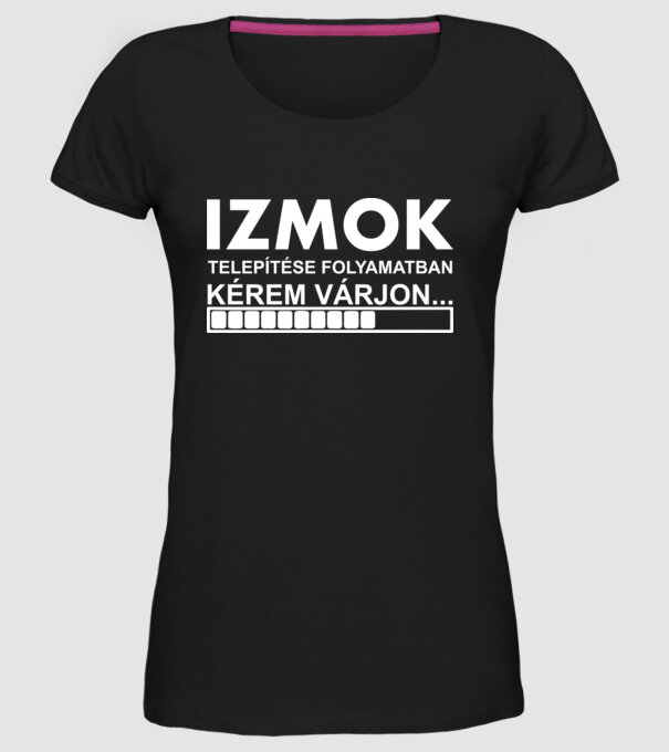  minta fekete pólón