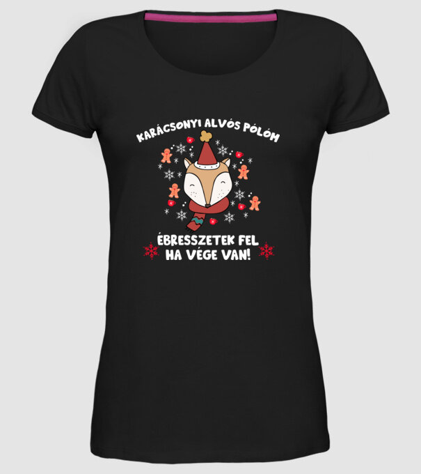  minta fekete pólón