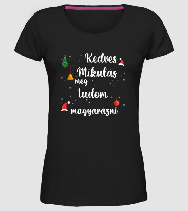  minta fekete pólón