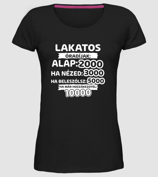  minta fekete pólón