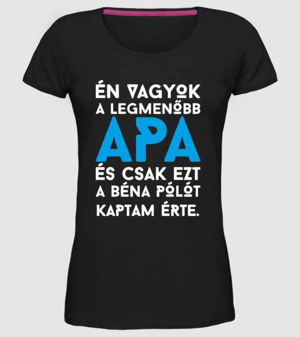  minta fekete pólón