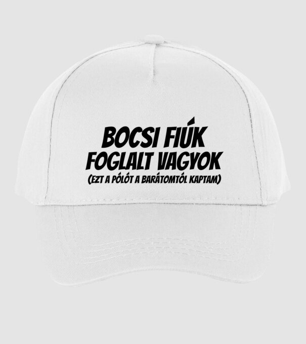  minta fehér pólón