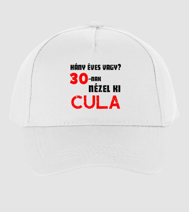  minta fehér pólón