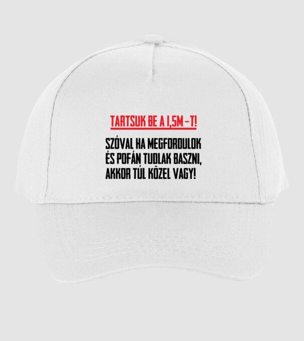  minta fehér pólón