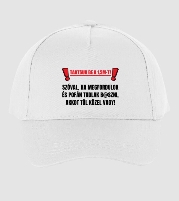  minta fehér pólón