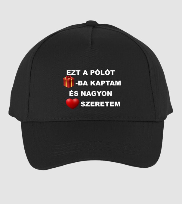  minta fekete pólón