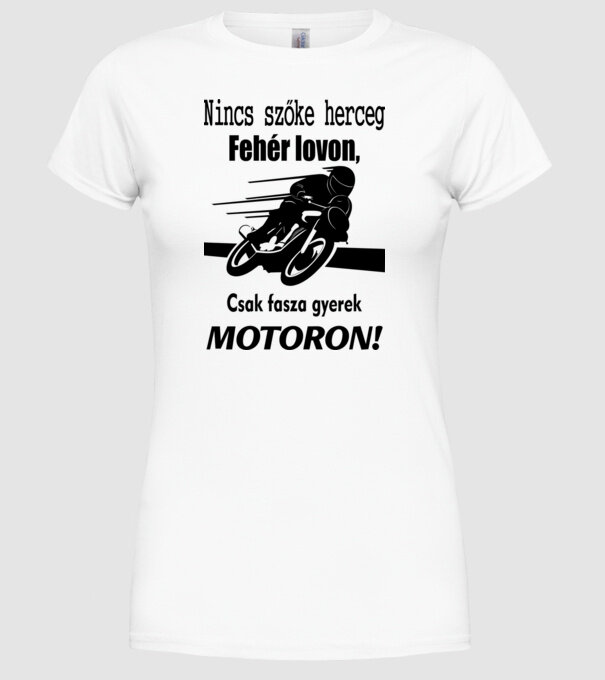  minta fehér pólón