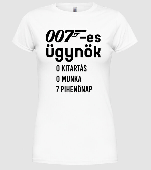  minta fehér pólón