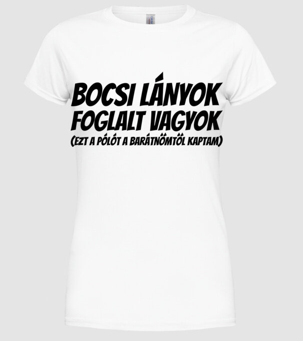  minta fehér pólón